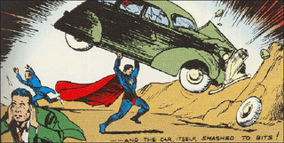 Imagen: Boceto del primer Action Comics.